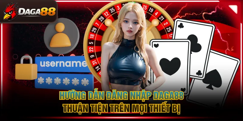 Hướng dẫn đăng nhập DAGA88 thuận tiện trên mọi thiết bị