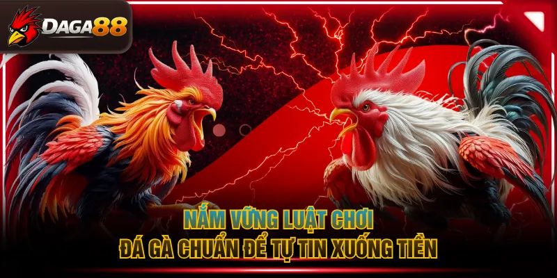 Nắm vững luật chơi đá gà chuẩn để tự tin xuống tiền