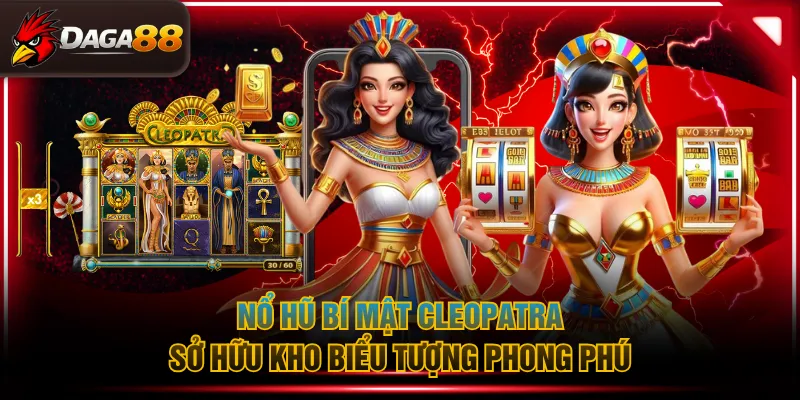 Nổ hũ bí mật Cleopatra sở hữu kho biểu tượng phong phú
