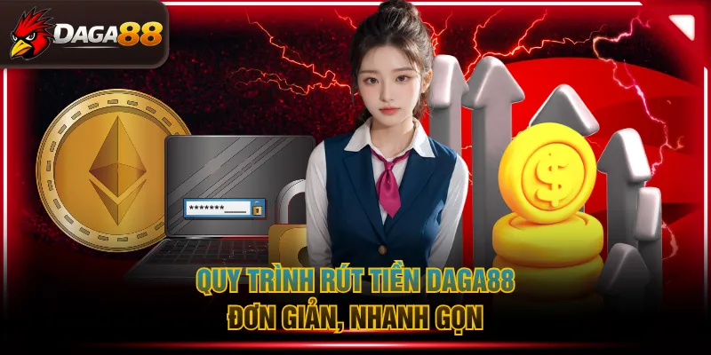 Quy trình rút tiền DAGA88 đơn giản, nhanh gọn