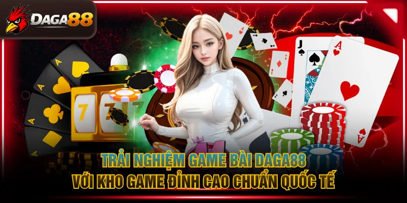 Trải nghiệm game bài DAGA88 với kho game đỉnh cao chuẩn quốc tế